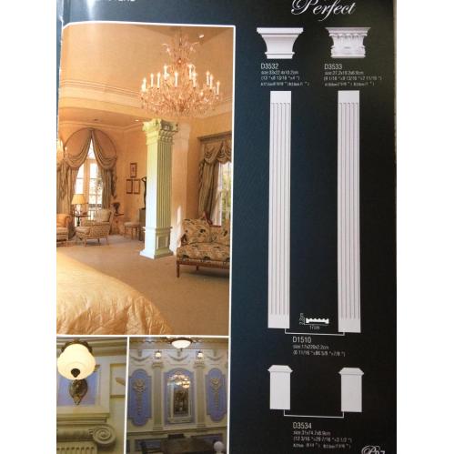 D3532 капитель пилястры Perfect Decor