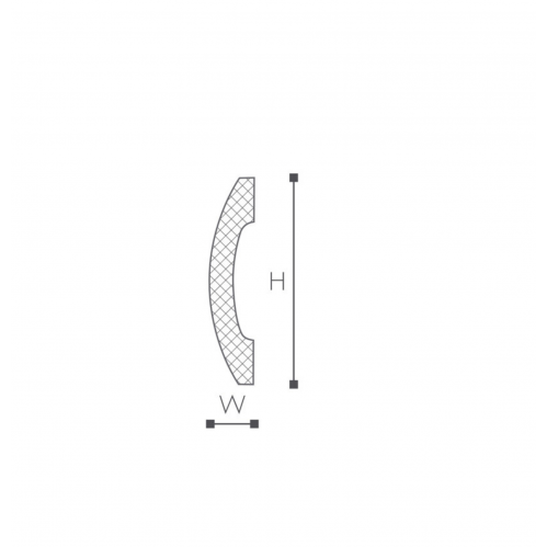 WD3 молдинг Wallstyl NMC