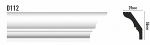 Плинтус потолочный Decomaster D112 (55*39*2000мм)
