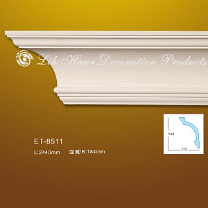 Карниз гладкий ET-8511 Lih Haur
