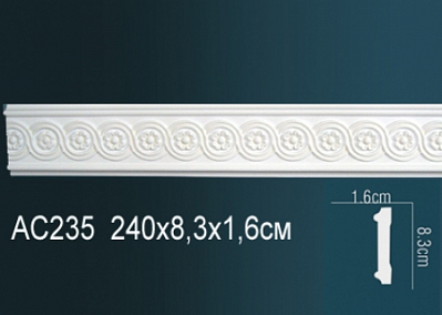AC235F молдинг гибкий Perfect Decor