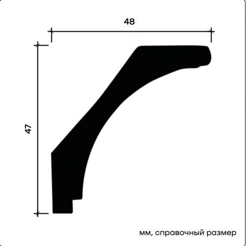 1.50.172F Карниз Европласт гибкий