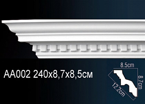 AA002 карниз с орнаментом Perfect Decor