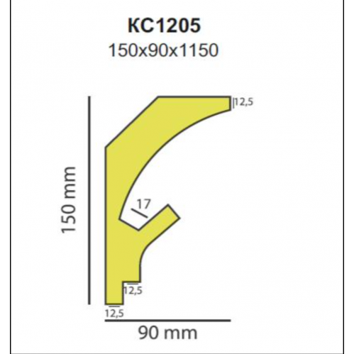 Карниз KD 205 / КС1205