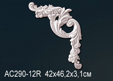 AC290-12R угловой элемент Perfect Decor