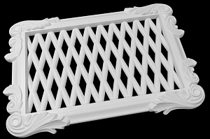 Решетка вентиляционная В-3, размер: 155x460мм