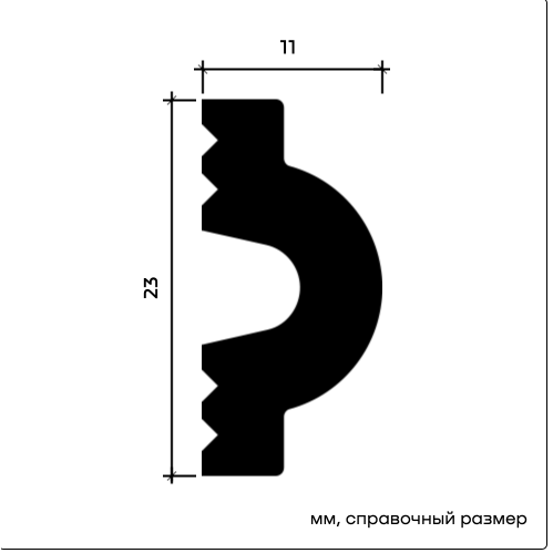 6.51.421 Молдинг Европласт