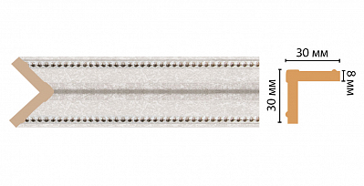 Угол Decomaster 116-19D (30*30*2400)