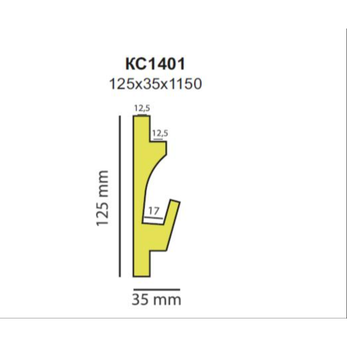Карниз KD 401 / КС1401
