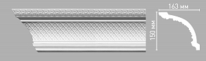 95140 плинтус Decomaster (150х163х2400мм)