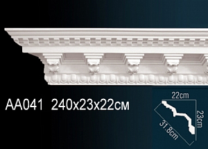 AA041 карниз с орнаментом Perfect Decor
