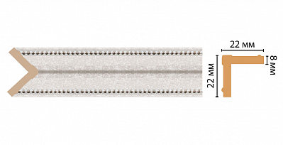Угол Decomaster 116M-19D (22*22*2400)