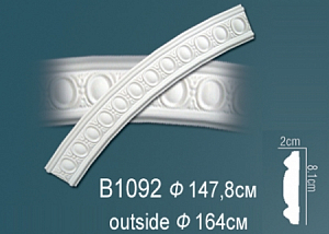 B1092 круговой молдинг Perfect Decor
