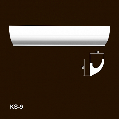 Карниз из гипса KS-9