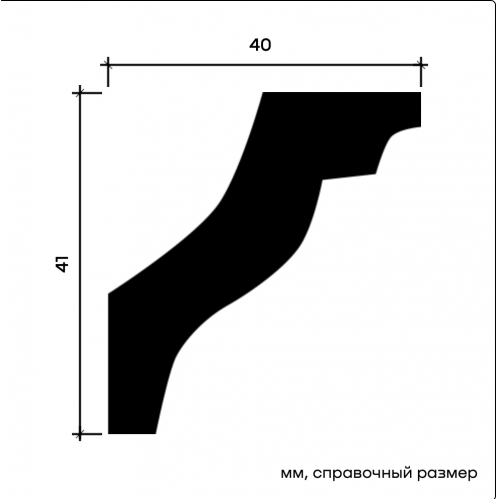 1.50.150 Карниз Европласт