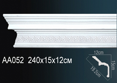 AA052 карниз с орнаментом Perfect Decor