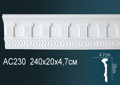 AC230 молдинг с орнаментом Perfect Decor