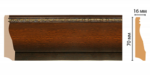 Плинтус напольный Decomaster 193-51 (70x16x2400)