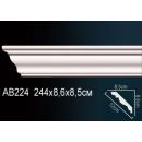 AB224 карниз гладкий Perfect Decor