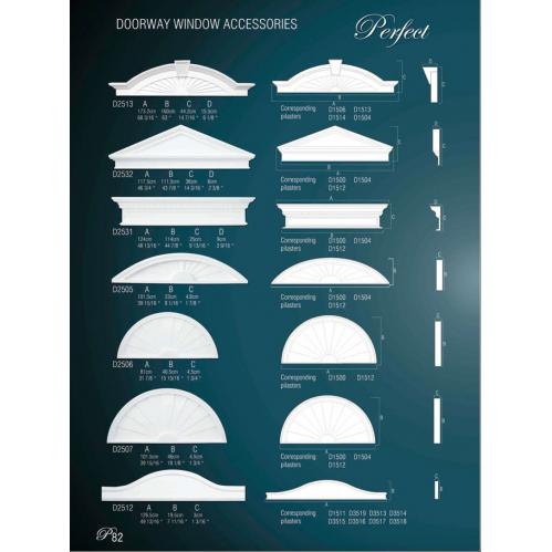 D2507 дверной декор Perfect Decor