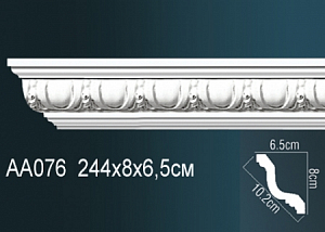 AA076 карниз с орнаментом Perfect Decor