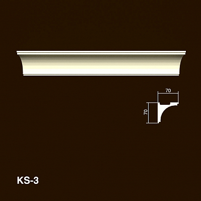 Карниз из гипса KS-3
