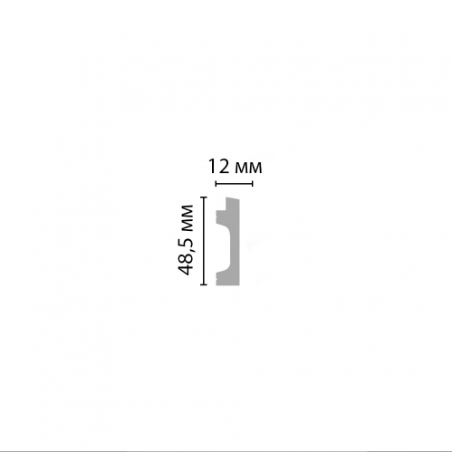 Молдинг Decomaster D319-2 ДМ (49*12*2900 мм)