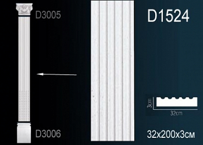 D1524 пилястра Perfect Decor