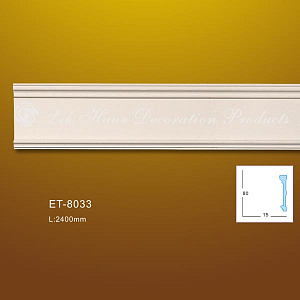 Молдинг гладкий ET-8033 Lih Haur