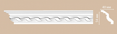 95081 плинтус Decomaster (54*40*2400)