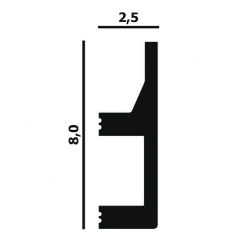 Карниз Р82