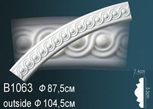 B1063 круговой молдинг Perfect Decor