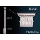 D3533 капитель пилястры Perfect Decor
