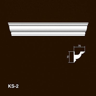 Карниз из гипса KS-2
