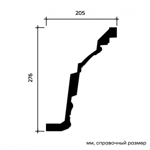 1.50.504 Карниз Европласт
