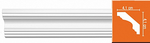 96159F гибкий плинтус Decomaster (Размер: 41х41х2400 мм.)