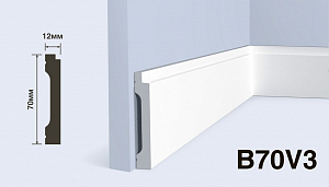Плинтус B70V3 HIWOOD