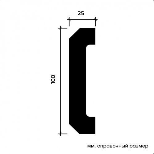1.51.819 Молдинг Европласт