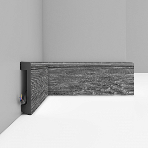 Плинтус Decomaster D235-87 ДМ (80*17*2400 мм)