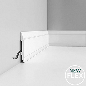 Плинтус SX104F гибкий Orac Decor