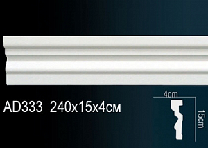 AD333 молдинг гладкий Perfect Decor