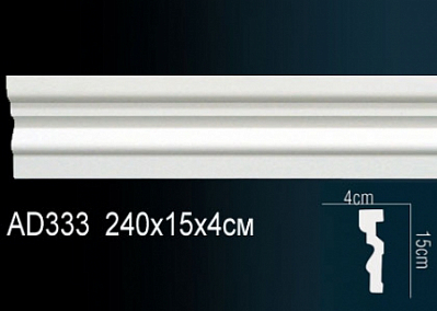 AD333 молдинг гладкий Perfect Decor