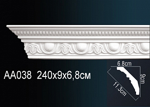 AA038F карниз гибкий Perfect Decor