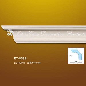 Карниз гладкий ET-8592 Lih Haur
