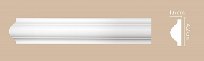 Молдинг A002 (42*16*2000)