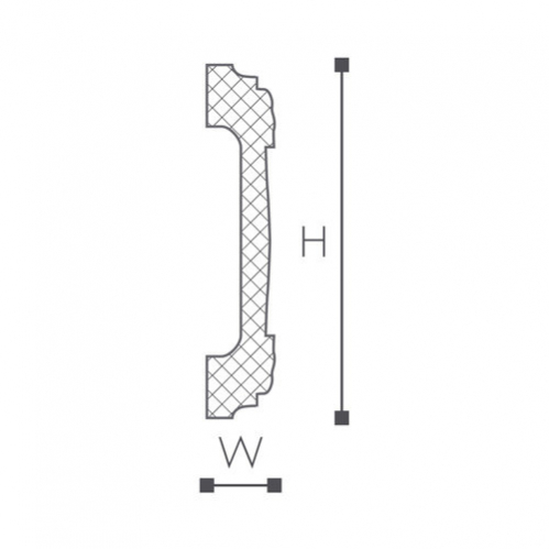 WL5 молдинг Wallstyl NMC