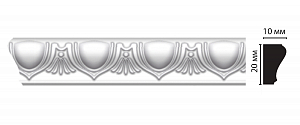 Молдинг Decomaster D103A (20*10*2000 мм)