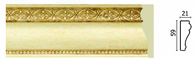 161-933 молдинг (размер 59x21x2400)