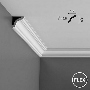 Карниз CX124F гибкий Orac Decor