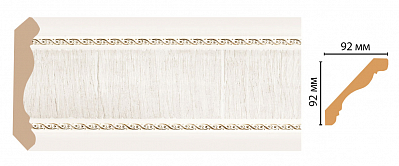 Плинтус Decomaster 171-7D (размер 92х92х2400)